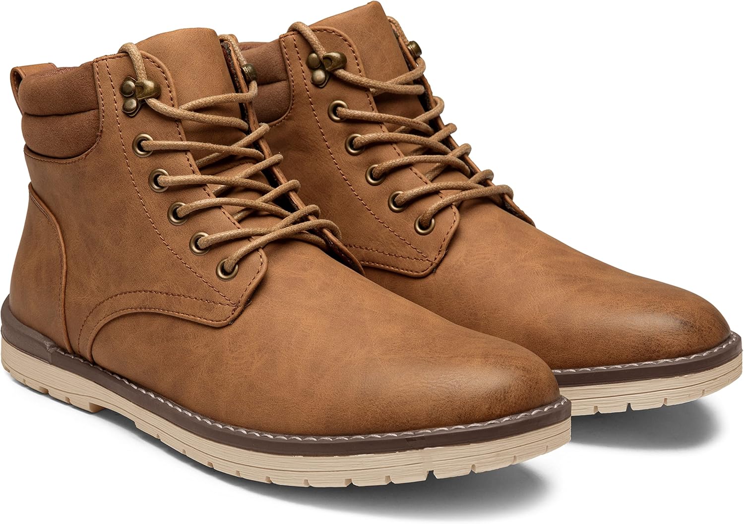 Vostey Men's Hiking Boots Waterproof Casual Chukka Boots for Men - Image 4